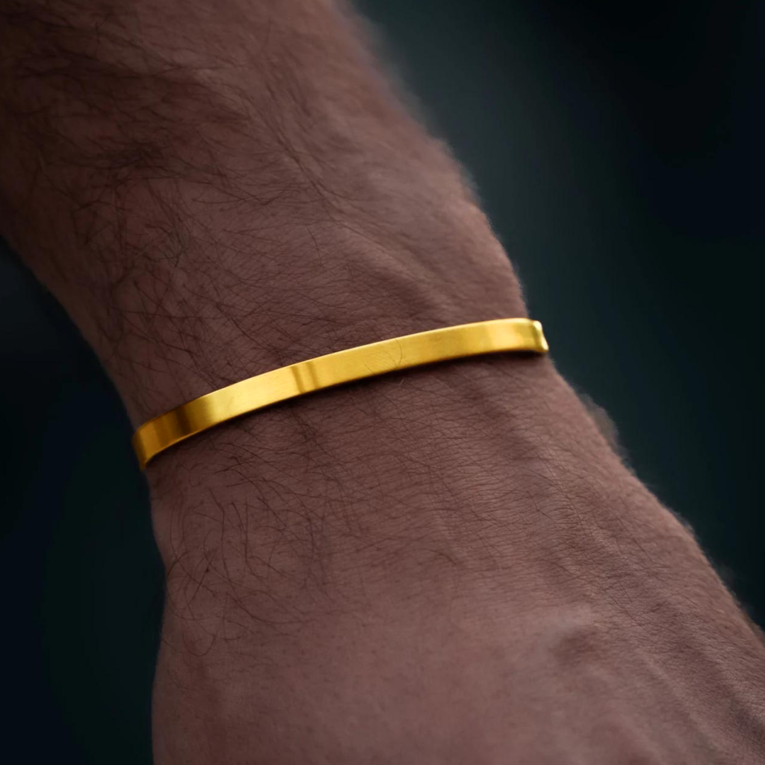 Kylyan Cuff złota bransoleta