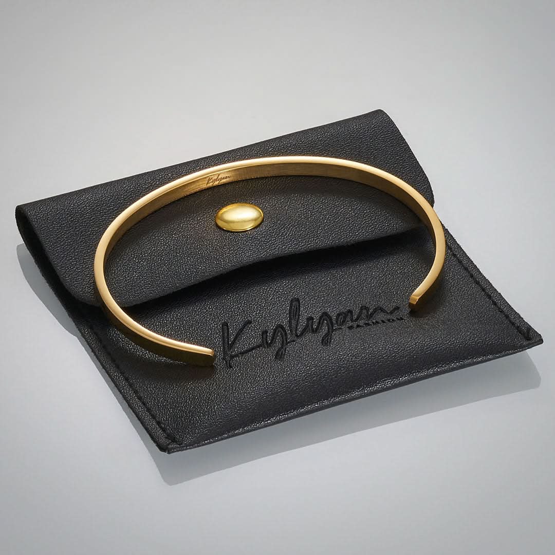 Kylyan Cuff złota bransoleta