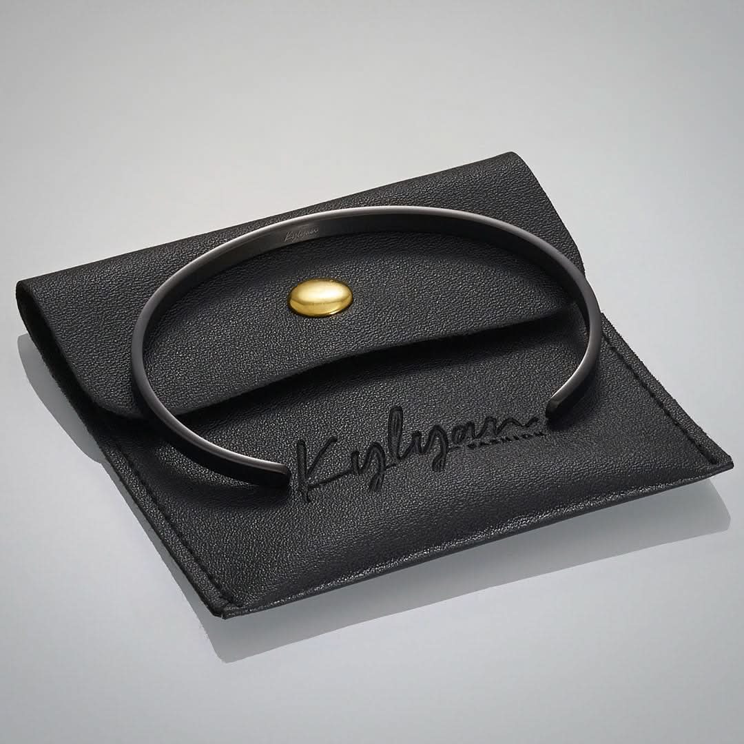 Kylyan Cuff czarna bransoleta