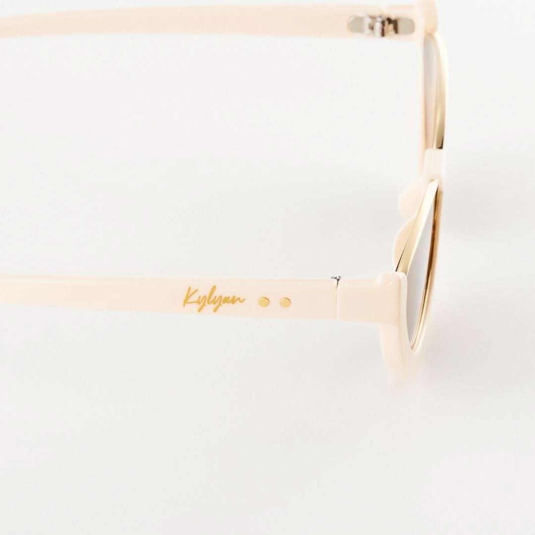 Cecile Beżowe okulary przeciwsłoneczne