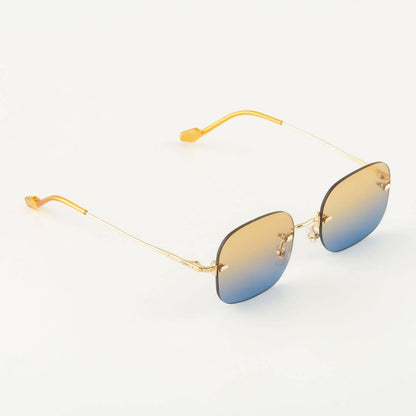 Marceau Niebiesko-Żółte okulary przeciwsłoneczne