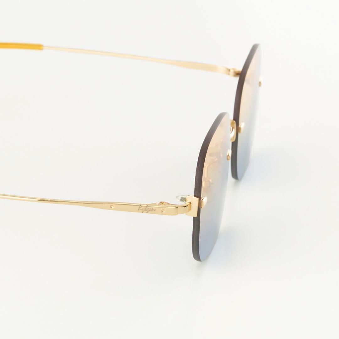 Marceau Niebiesko-Żółte okulary przeciwsłoneczne